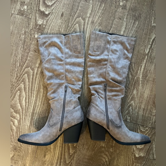 SOUL Naturalizer Mackenzie Knee High Boot Taupe Women’s Size 7 - Picture 6 of 9